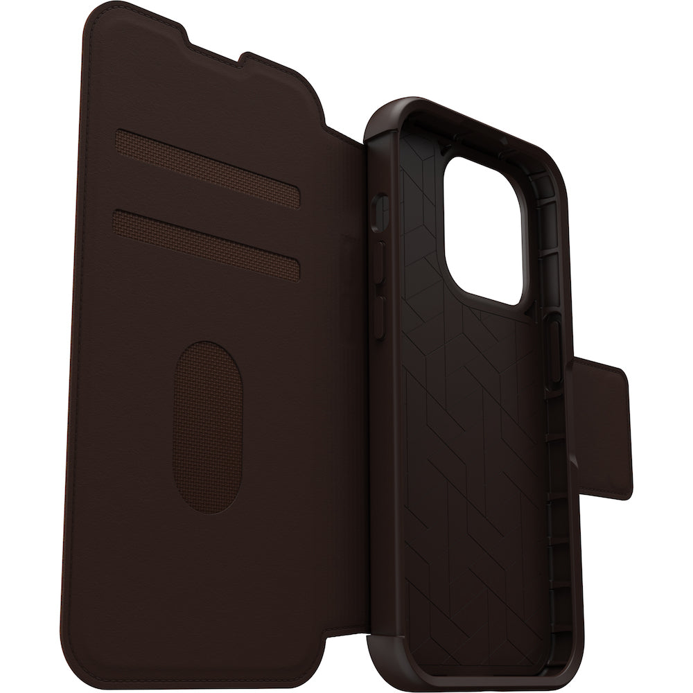 OtterBox Strada Case - For iPhone 14 Pro (6.1") - Espresso - Kixup Repairs