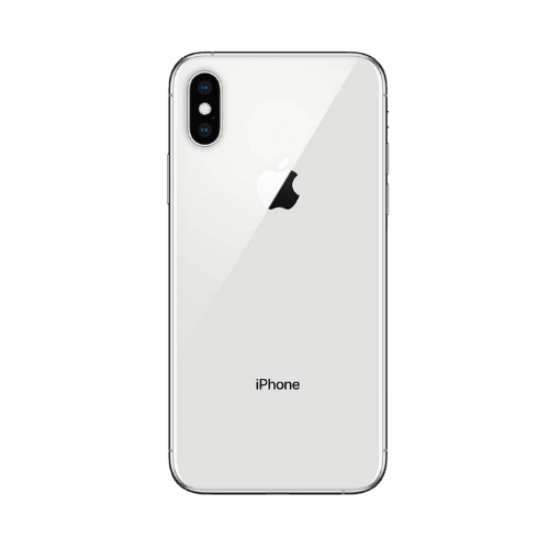 Apple iPhone XS Back Glass Silver Repair