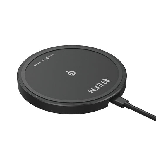 EFM 15W Wireless Charge Pad - With USB to Type-C Charge Cable - Kixup Repairs