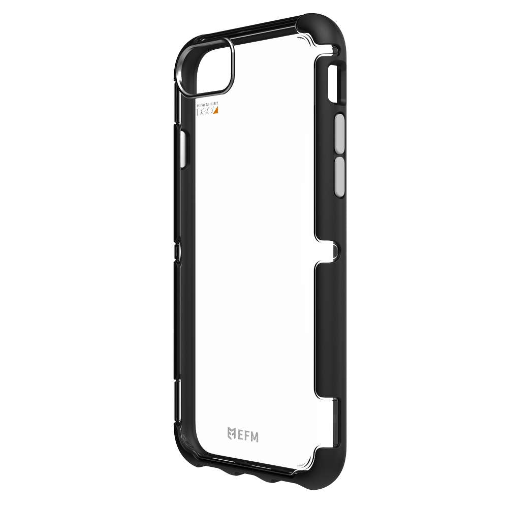 EFM Cayman Clear/Black Protection Phone Case For The Apple iPhone 6/6s/7/8/SE