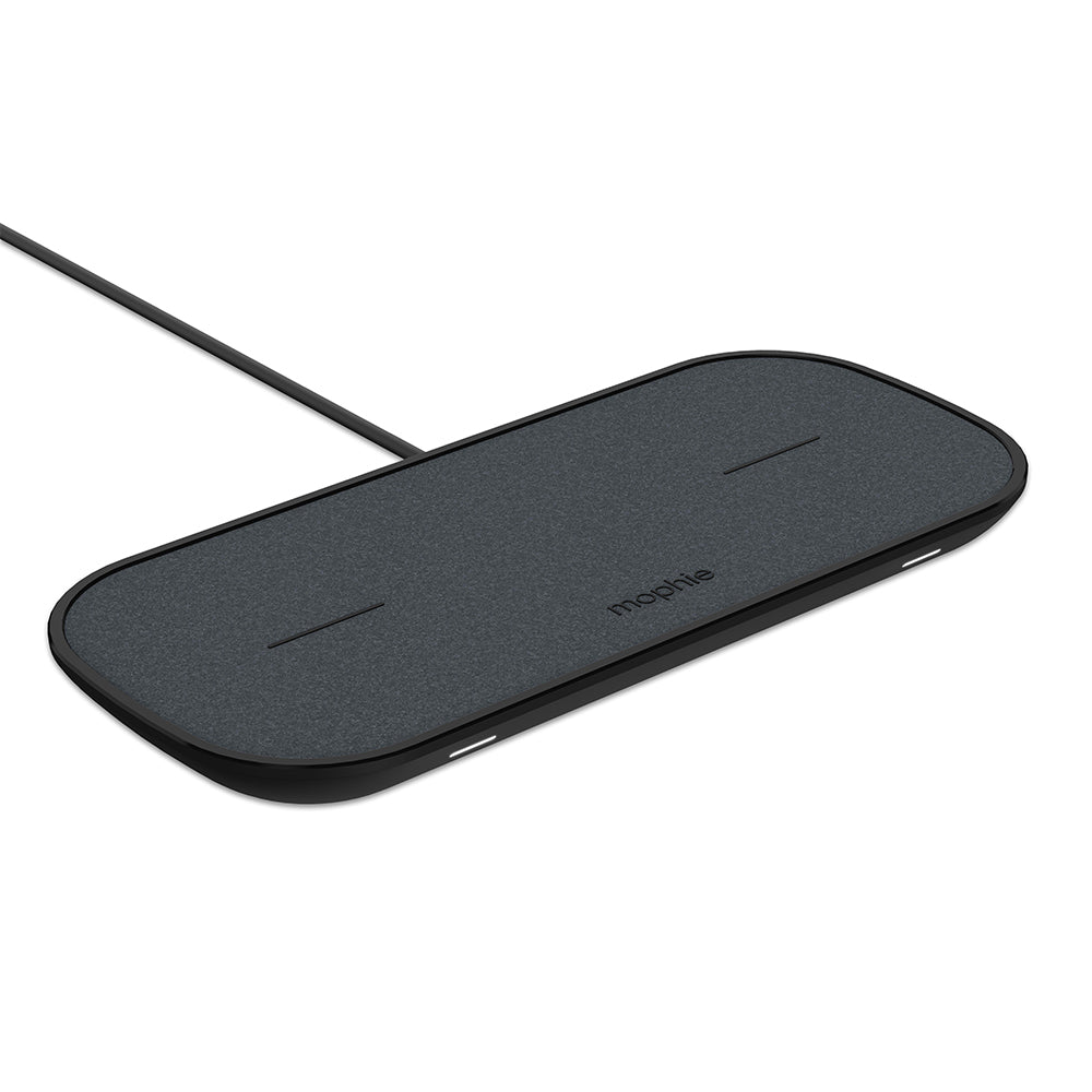Mophie Dual Wireless Charging Pad - Fabric Universal Wireless Charger - Kixup Repairs