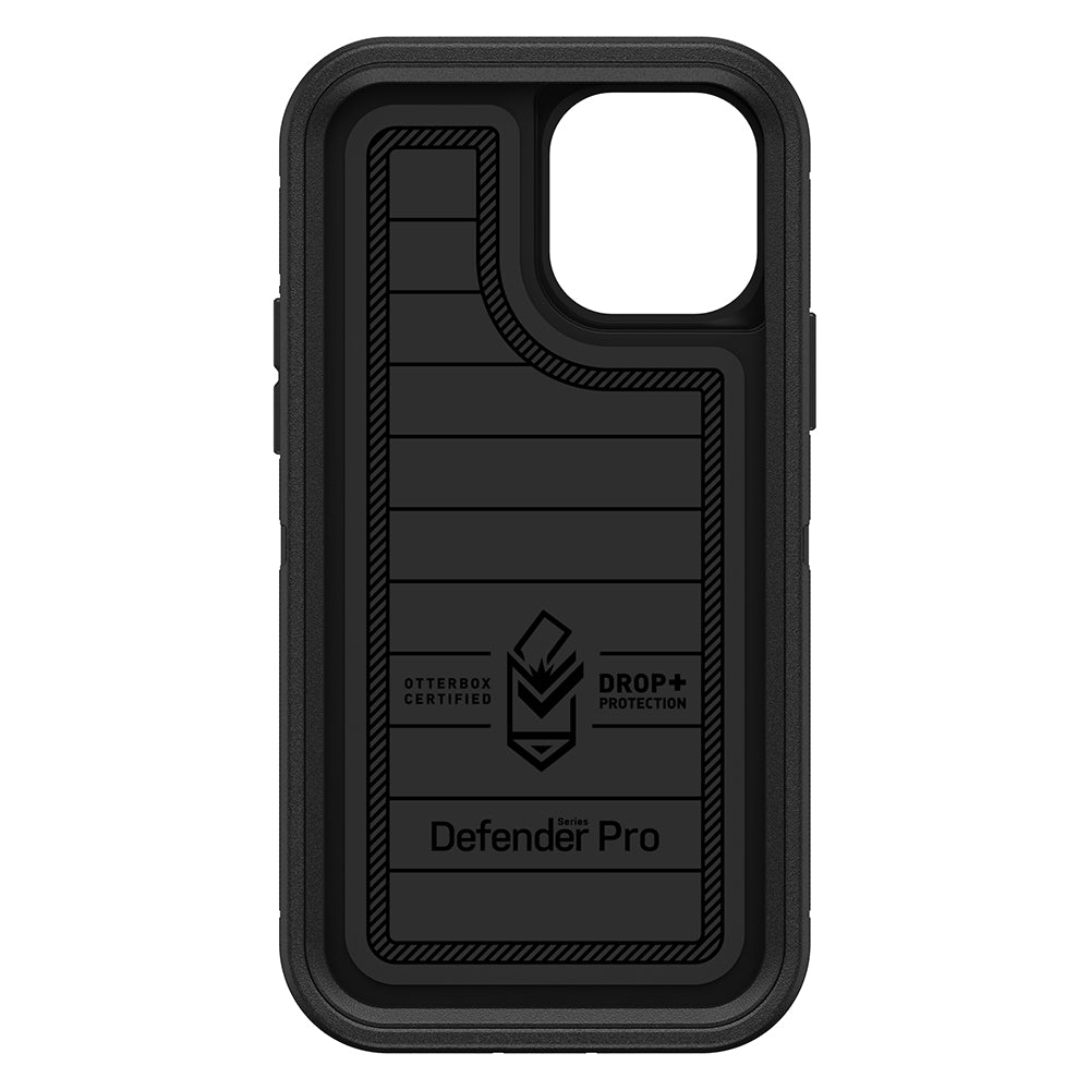 OtterBox Defender Pro Series Protective Black Phone Case For Apple iPhone 12/12 Pro 6.1"