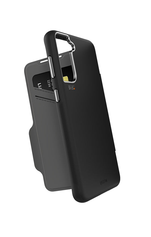 EFM Monaco Black Phone Case Armour with D3O Signal Plus For Samsung Galaxy S21+ 5G