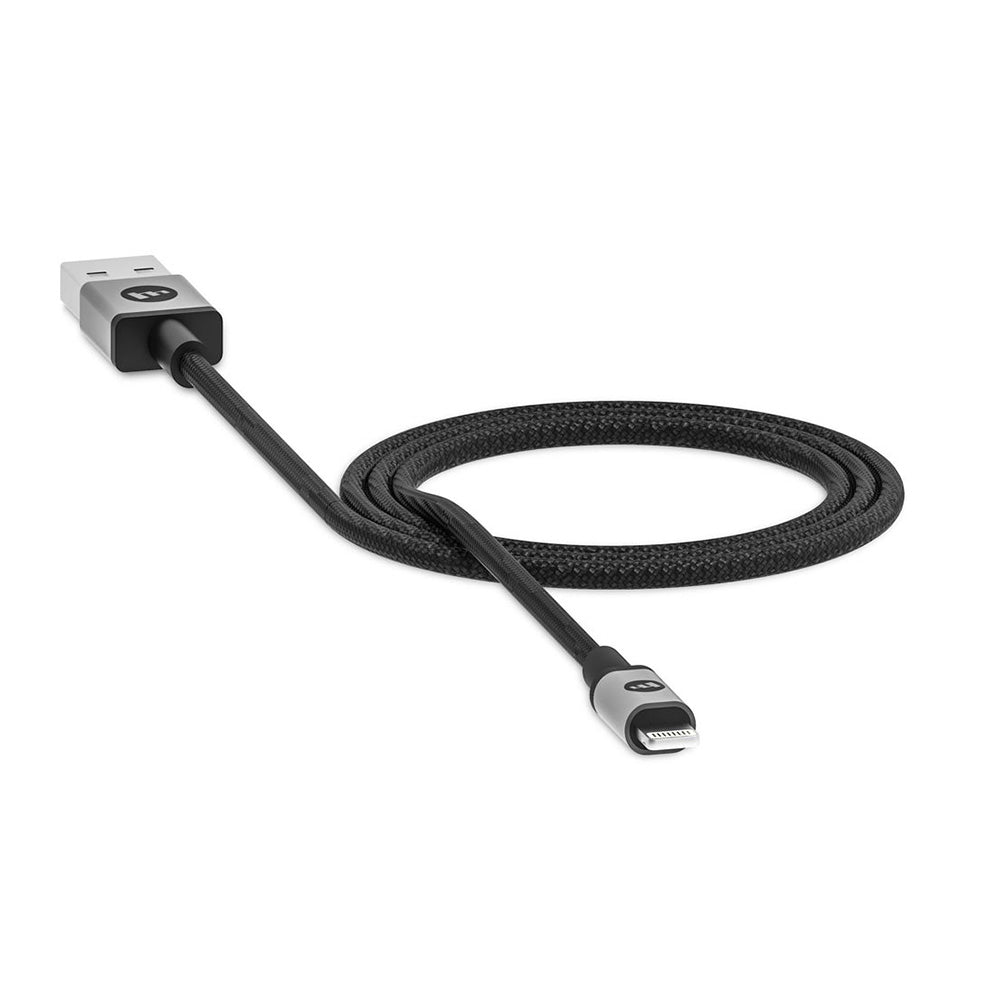 Mophie USB-A to Lightning Cable - 1M - Black - Kixup Repairs