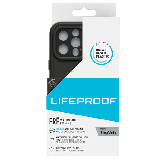 new in box Lifeproof FRE MagSafe Protective Black Phone Case For Apple iPhone 13/Pro/Pro Max