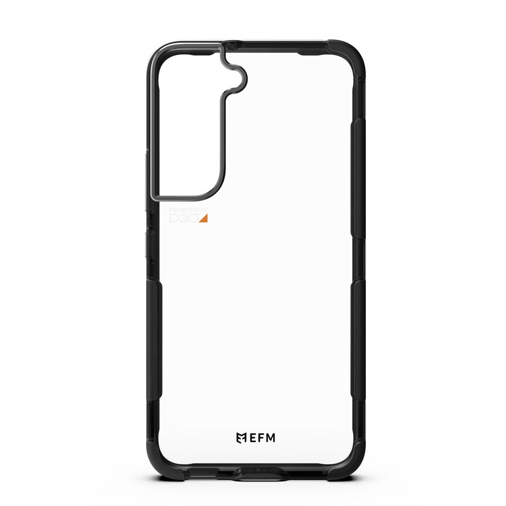 EFM Cayman Carbon/Clear Phone Case For Samsung Galaxy S22+ (6.6")