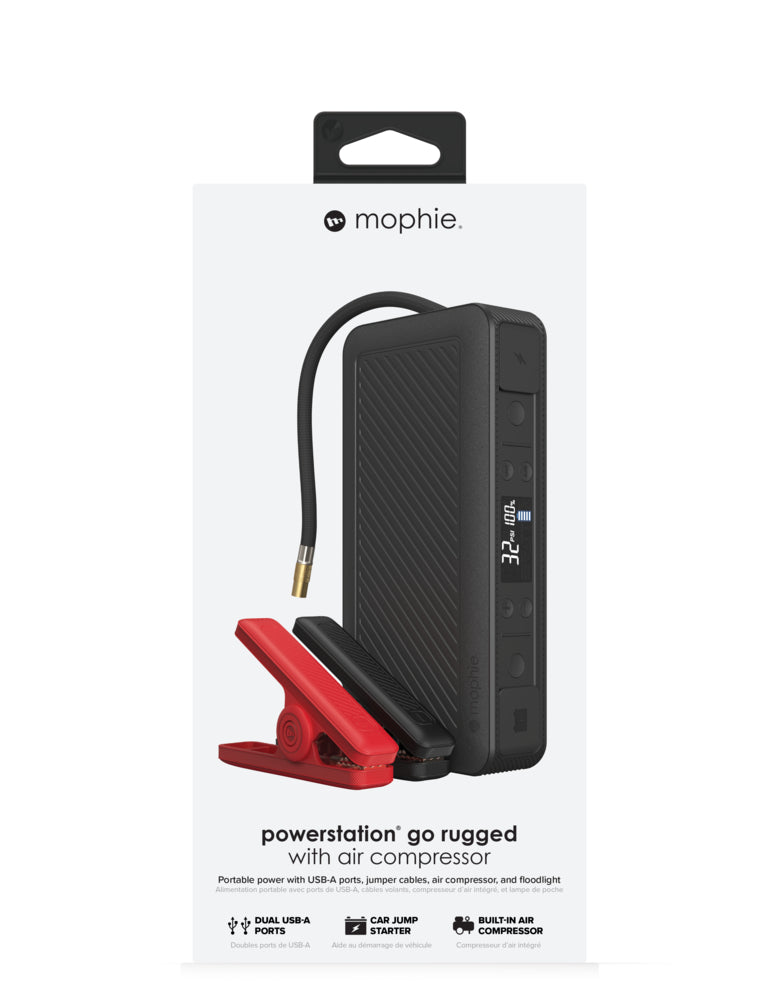 Mophie Rugged Universal Battery - Powerstation GO with Air Compressor - Kixup Repairs