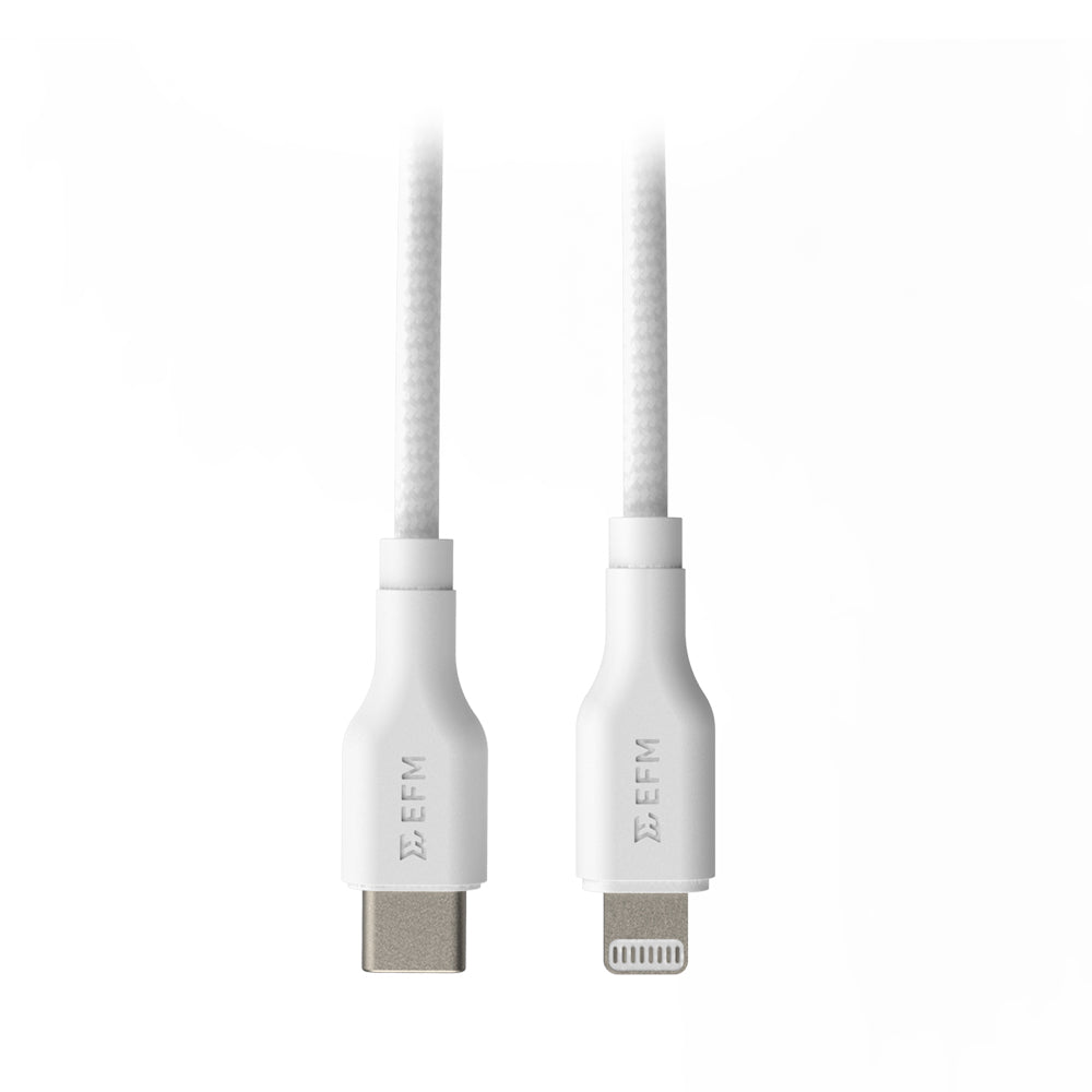 EFM Type-C to Lighting Cable - For Apple Devices - 2M Length - Kixup Repairs