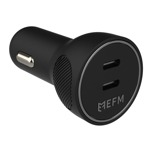 EFM 60W Dual Port Car Charger - With Power Delivery and PPS - Kixup Repairs