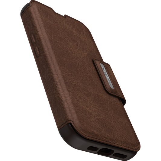OtterBox Strada Case - For iPhone 14 (6.1") - Espresso - Kixup Repairs