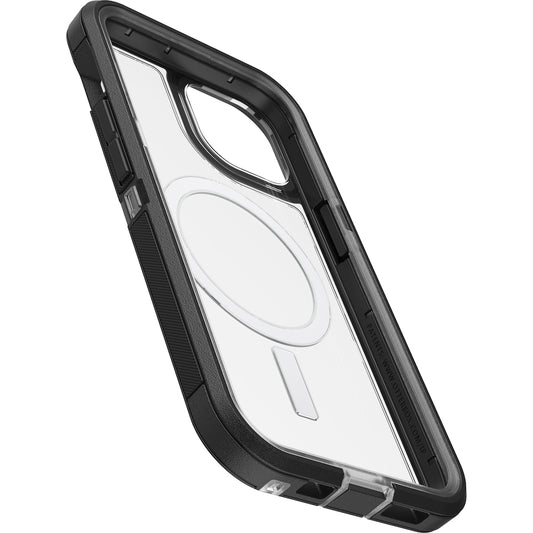 Otterbox Defender XT Clear MagSafe Case - For iPhone 13 (6.1")/iPhone 14 (6.1") - Black Crystal - Kixup Repairs