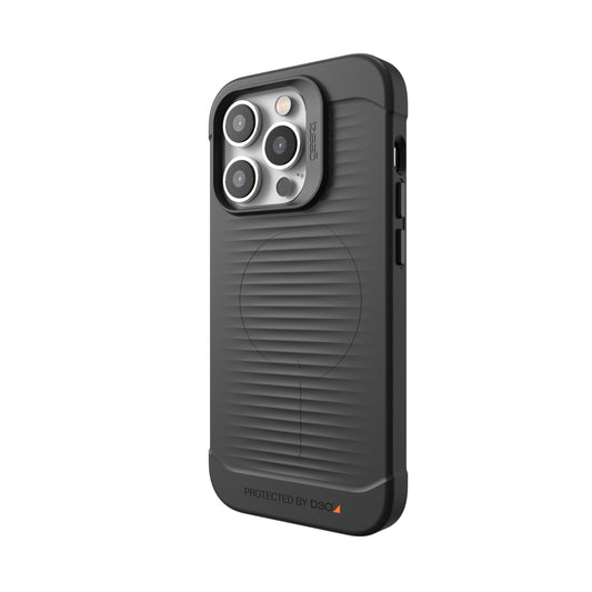 Gear4 Havana Snap Case - For iPhone 14 Pro (6.1") - Black - Kixup Repairs
