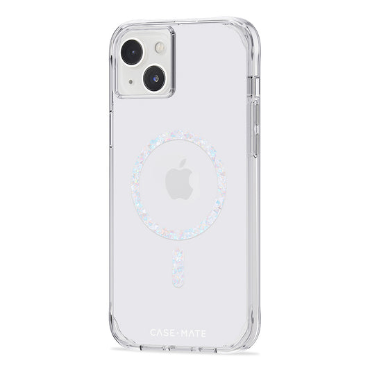 Case-Mate Twinkle Clear Case - MagSafe - For iPhone 14 Plus (6.7") - Clear/Diamond - Kixup Repairs