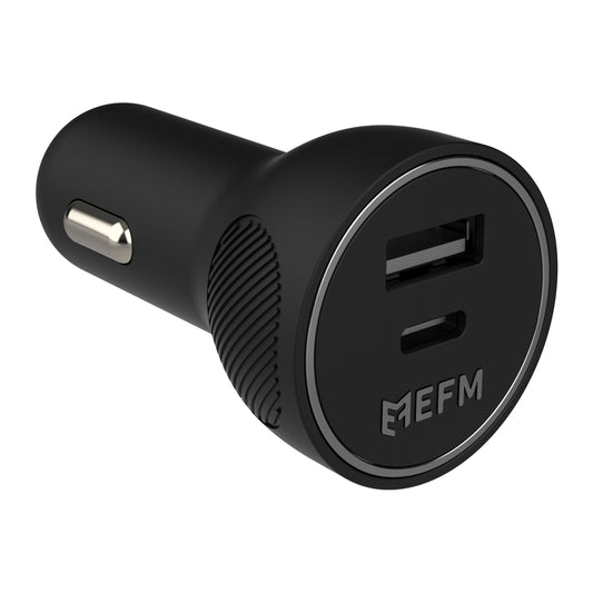 EFM 30W Dual Port Car Charger - With Power Delivery and PPS - Kixup Repairs