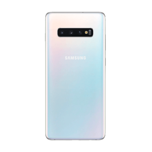 Samsung Galaxy S10 Plus Back Glass Repair Prism White