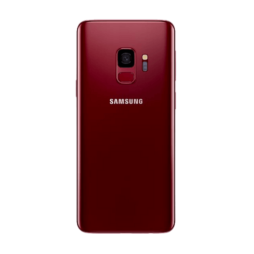 Samsung Galaxy S9 Back Glass Repair Burgundy Red