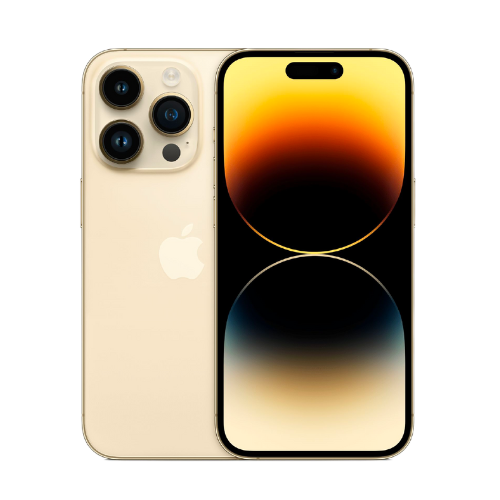 iPhone 14 Pro back glass repair Gold